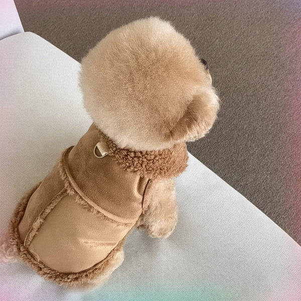 Soft Cotton Dog Vest Jacket - Autumn Winter Coat