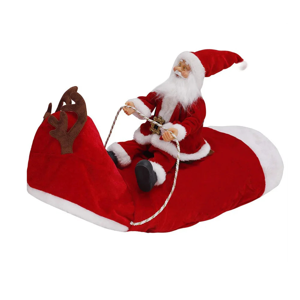 Funny Santa Pet Costume - Christmas and New Year Outfit