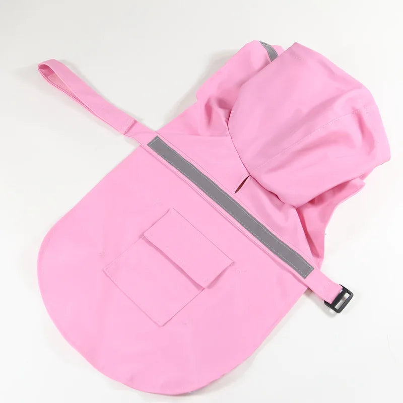 Reflective Dog Raincoat - XS-XXL Waterproof Pet Coat