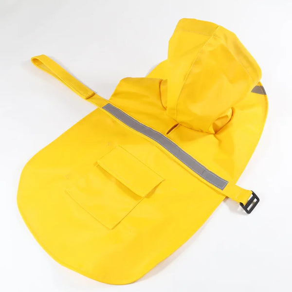 Reflective Dog Raincoat - XS-XXL Waterproof Pet Coat