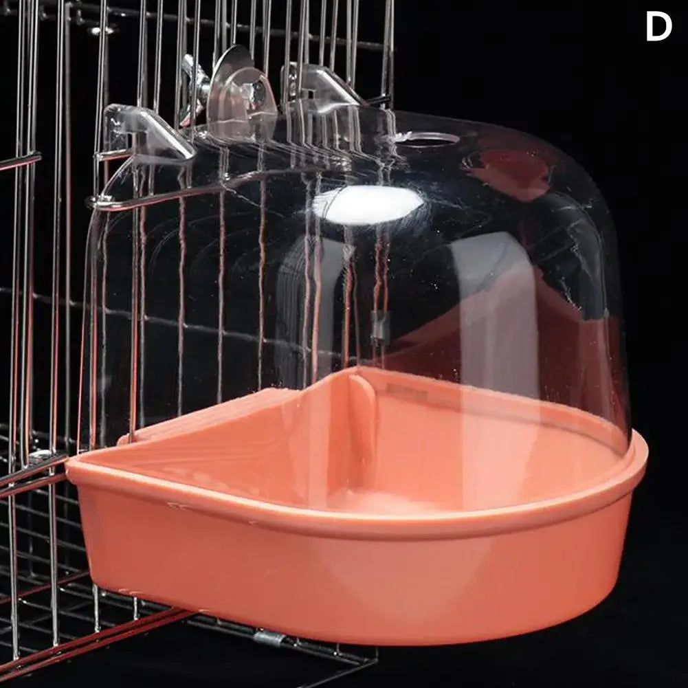Hanging Bird Bath Box for Parrots and Mynas