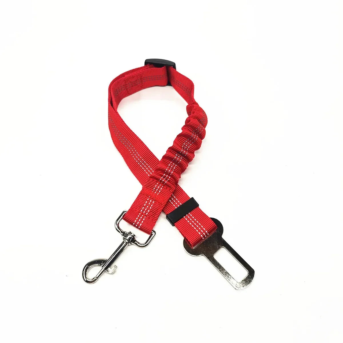 Adjustable Pet Car Seat Belt - Quick-Release Safety Lead