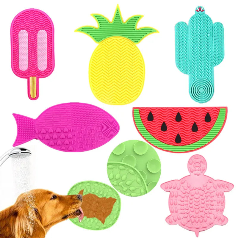 Gentle Silicone Lick Mat for Small Dogs and Cats Under 3kg