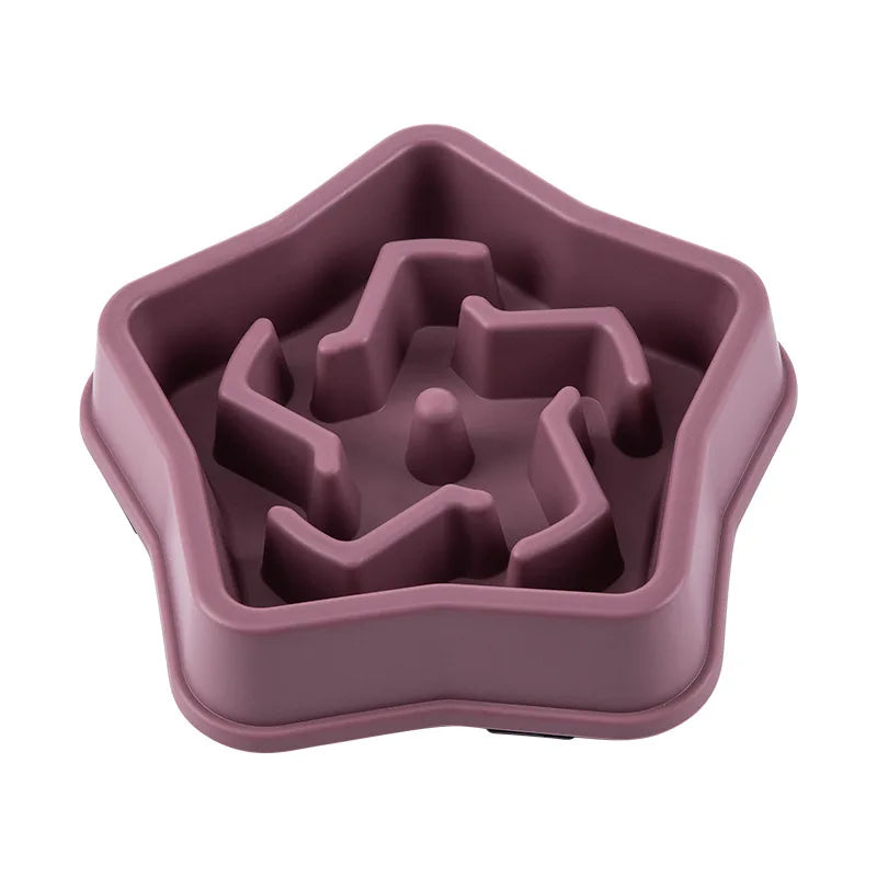 Anti-Choking Slow Feeder Bowl - Non-Slip Pet Dish