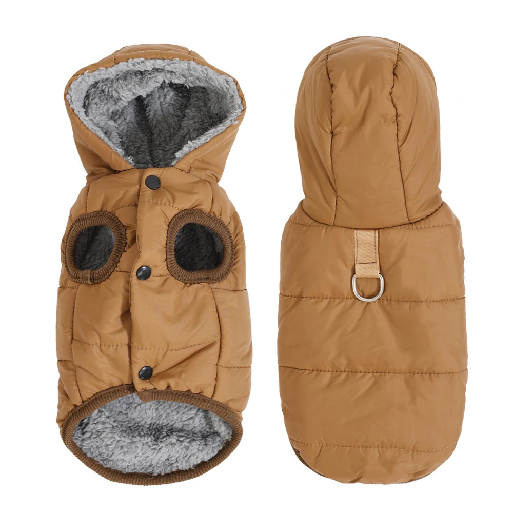 Cozy Fleece Cat Hoodie Coat - Windproof Winter Jacket