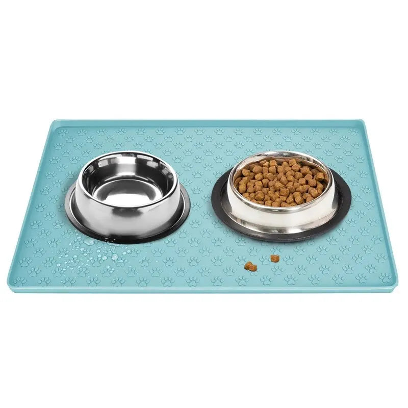 Foldable Silicone No-Spill Feeding Mat for Dogs and Cats