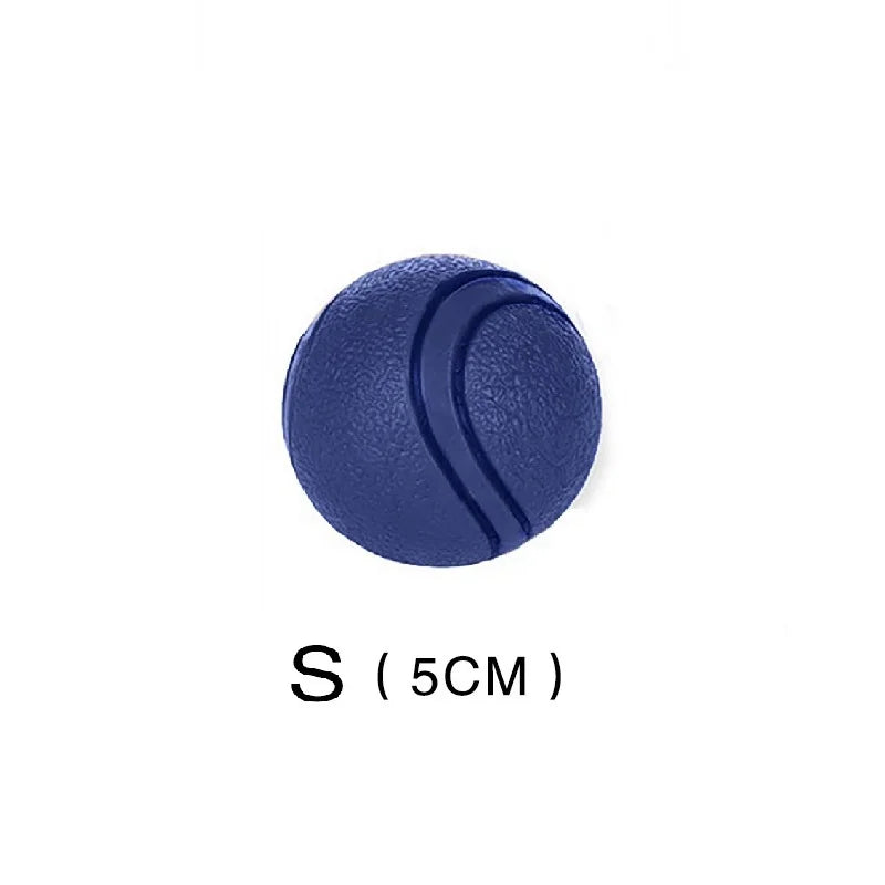 HOOPET Bite-Resistant Rubber Dog Ball Toy - S-XL