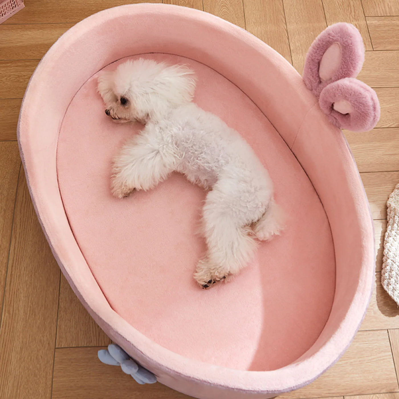 Detachable Washable Pet Bed - Soft Four-Season Sleeper