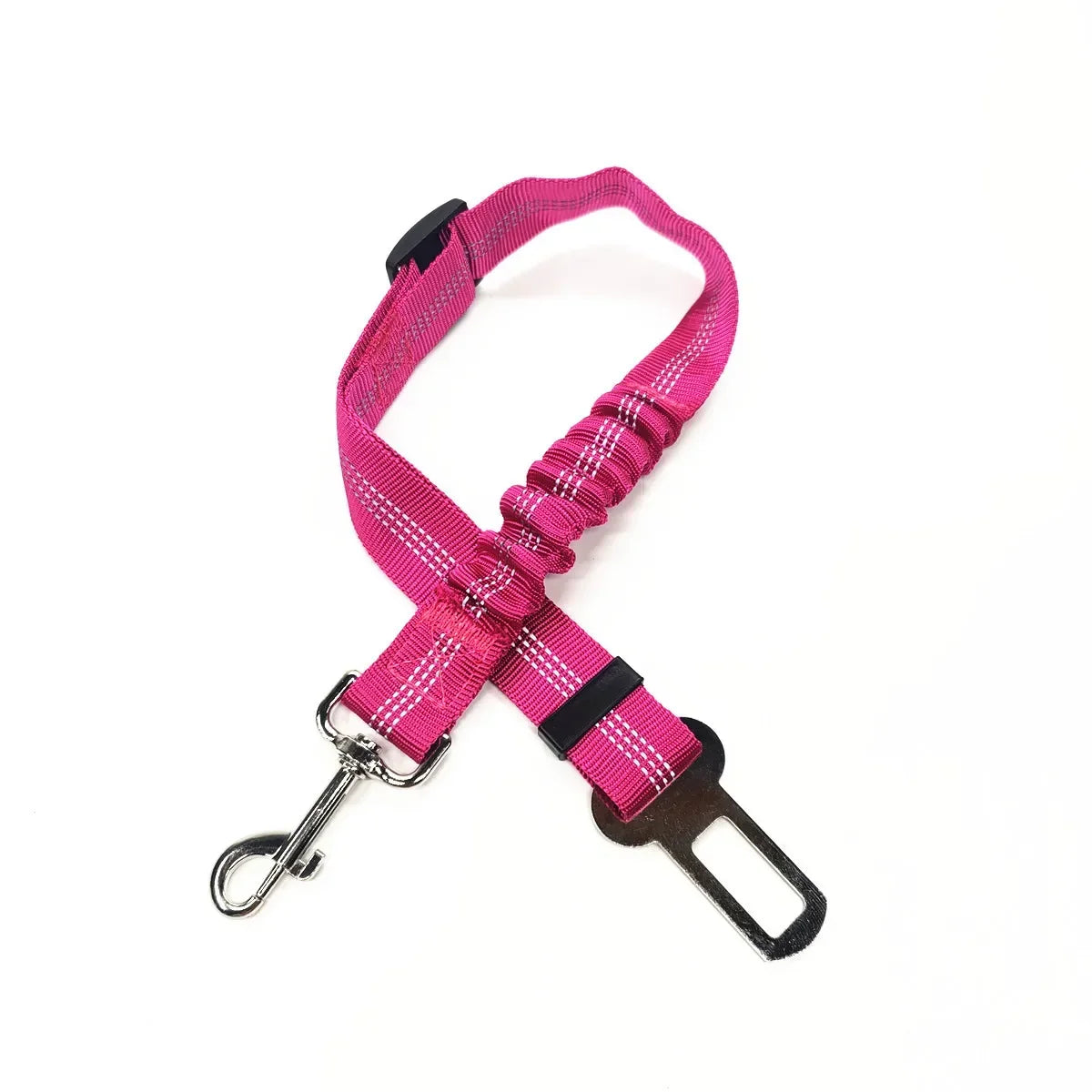 Adjustable Pet Car Seat Belt - Quick-Release Safety Lead