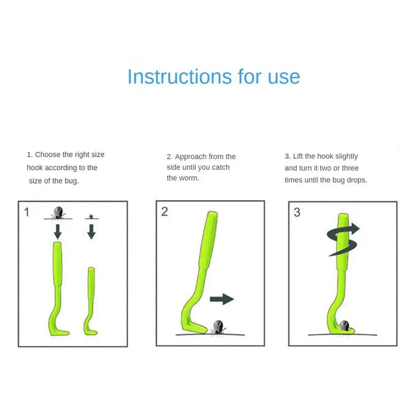 Easy-Grip Pet Tick Remover Hooks for Dogs and Cats