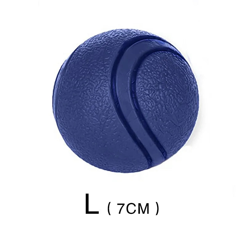 HOOPET Bite-Resistant Rubber Dog Ball Toy - S-XL