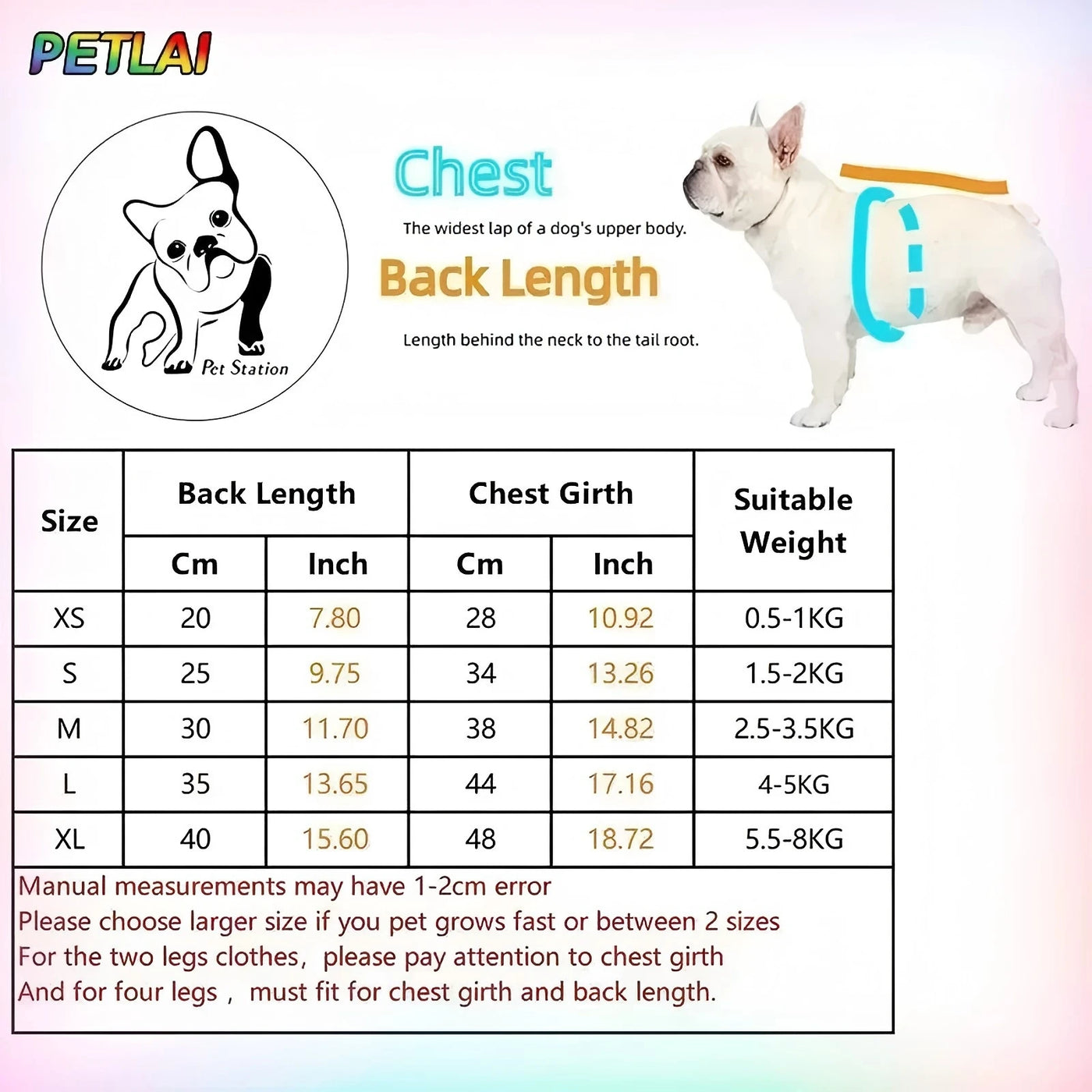 Soft Cotton Dog Vest Jacket - Autumn Winter Coat