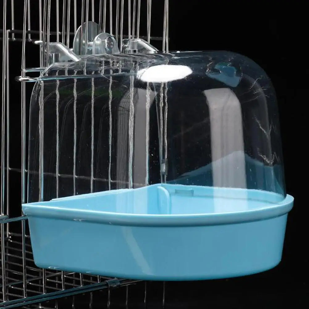 Hanging Bird Bath Box for Parrots and Mynas
