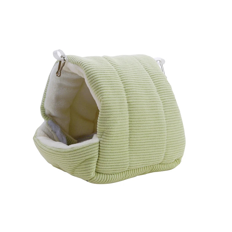 Warm Cotton Bird Nest Hammock for Parrots and Budgies