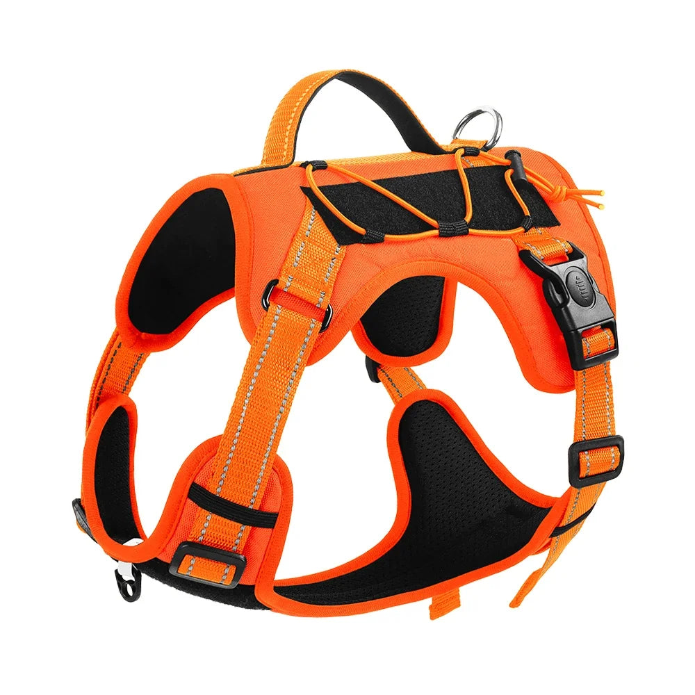 Reflective No-Pull Dog Harness - Adjustable Control Vest
