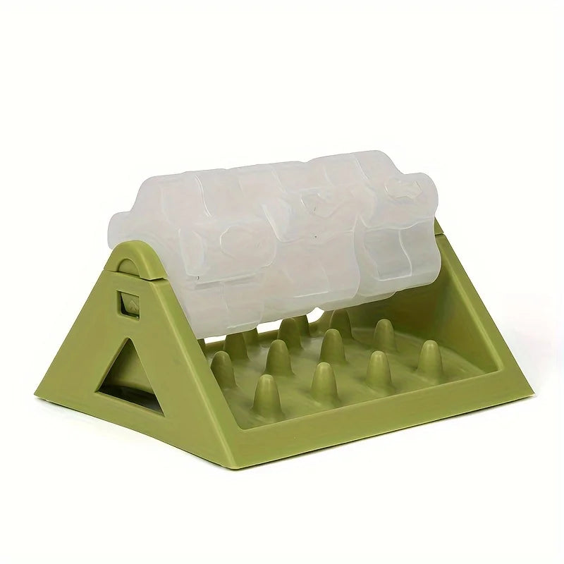 Interactive Dog Puzzle Feeder Toy - Rotating Food Dispenser