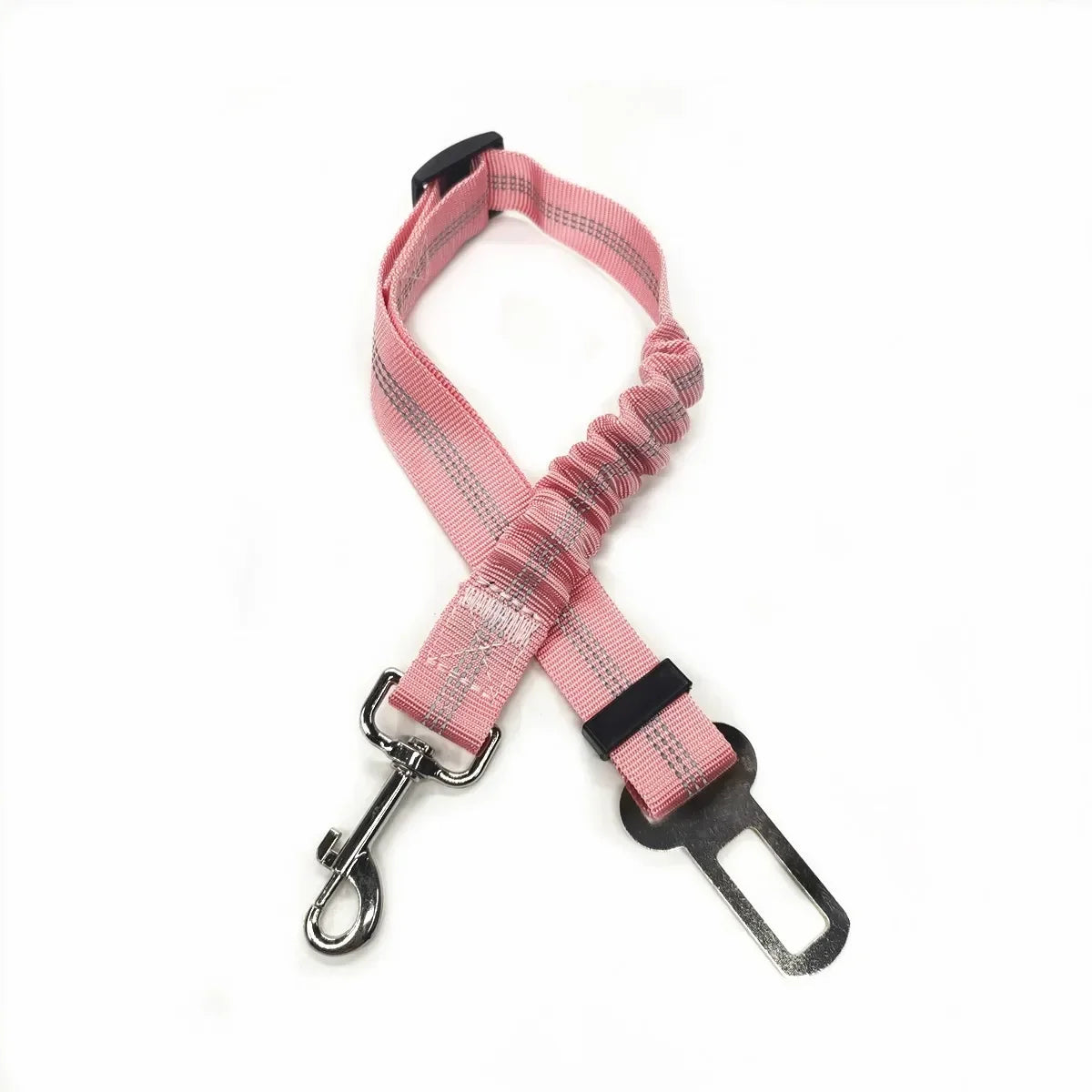 Adjustable Pet Car Seat Belt - Quick-Release Safety Lead