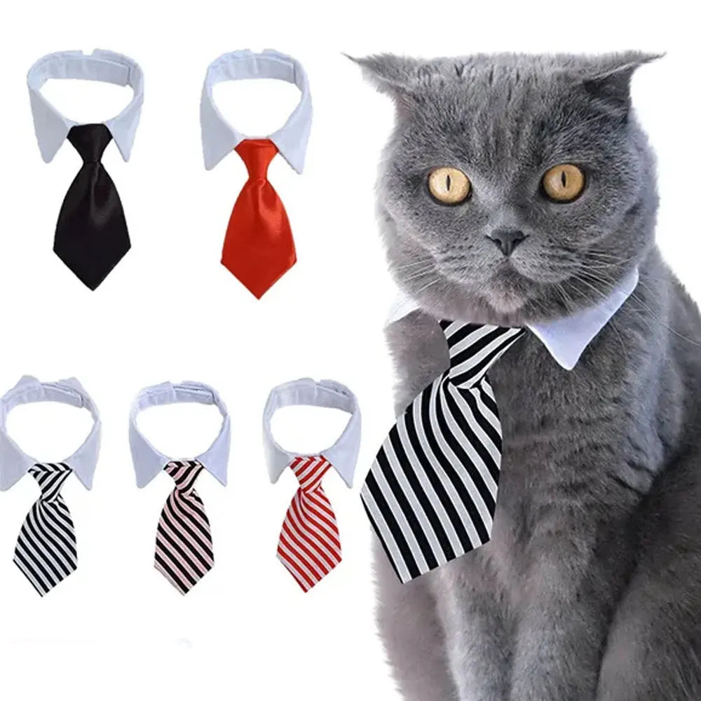 Adjustable Pet Bow Tie Necktie for Dogs and Cats