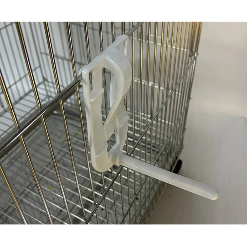 Plastic Bird Food Holder Clip for Fruit and Cuttlefish Bone