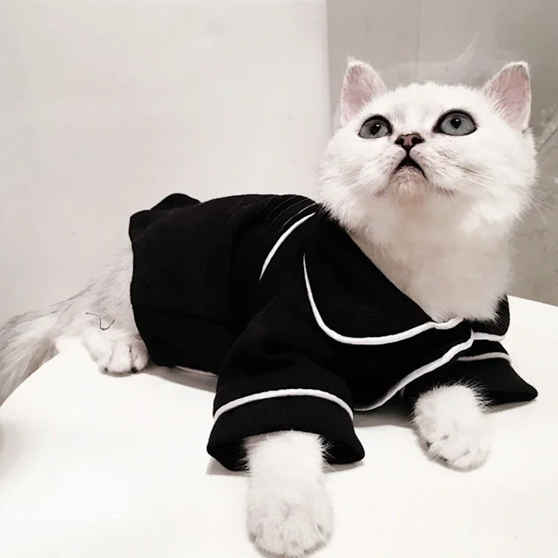 Christmas Cat Hoodie Suit - Winter Sphynx Sweatshirt