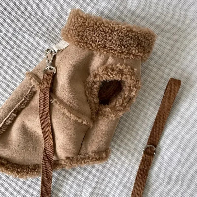 Soft Cotton Dog Vest Jacket - Autumn Winter Coat