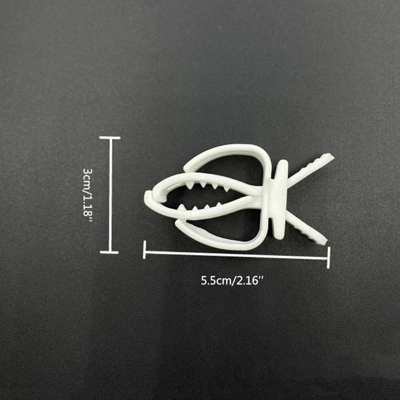 Plastic Bird Food Holder Clip for Fruit and Cuttlefish Bone