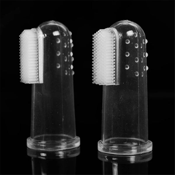 Soft Pet Finger Toothbrush for Dog and Cat Dental Care