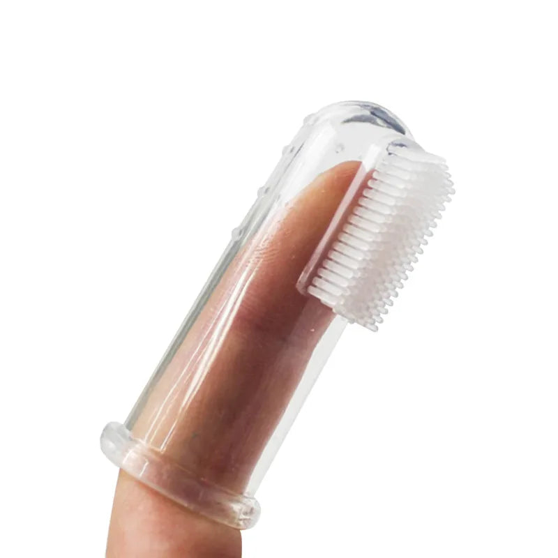 Soft Pet Finger Toothbrush for Dog and Cat Dental Care