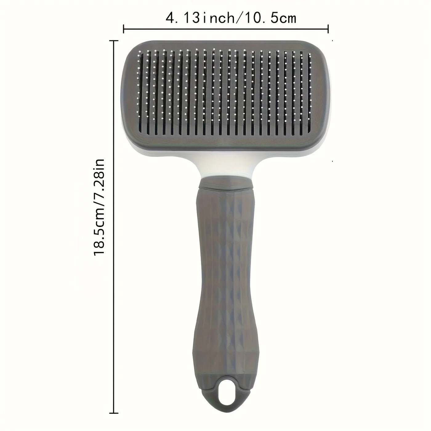 Self-Cleaning Slicker Brush for Dog and Cat Hair Removal