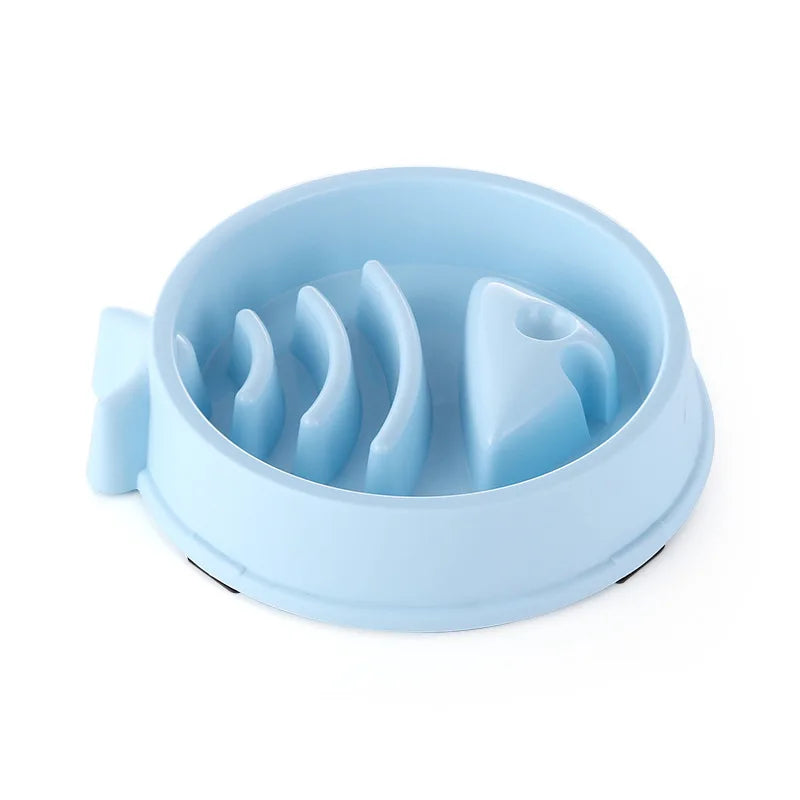 Anti-Choking Slow Feeder Bowl - Non-Slip Pet Dish